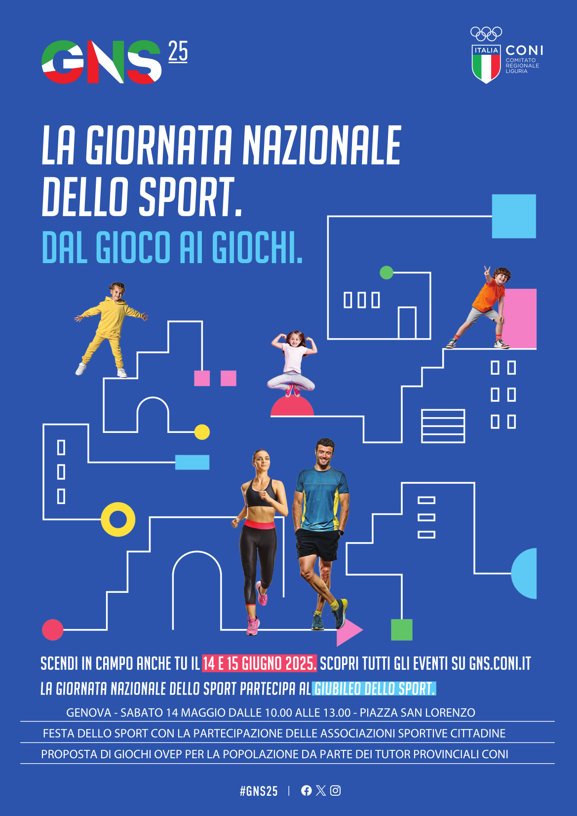 Giornata Nazionale dello Sport 2025 - Genova 14 giugno
