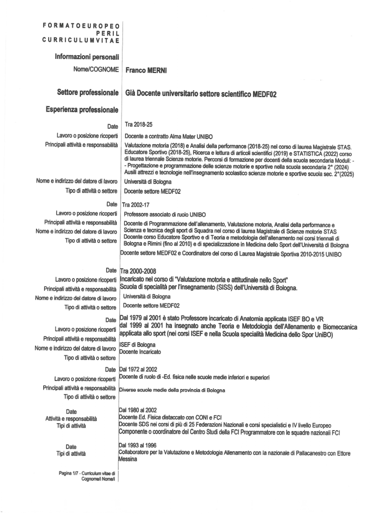 Curriculum Merni pulito page 0001
