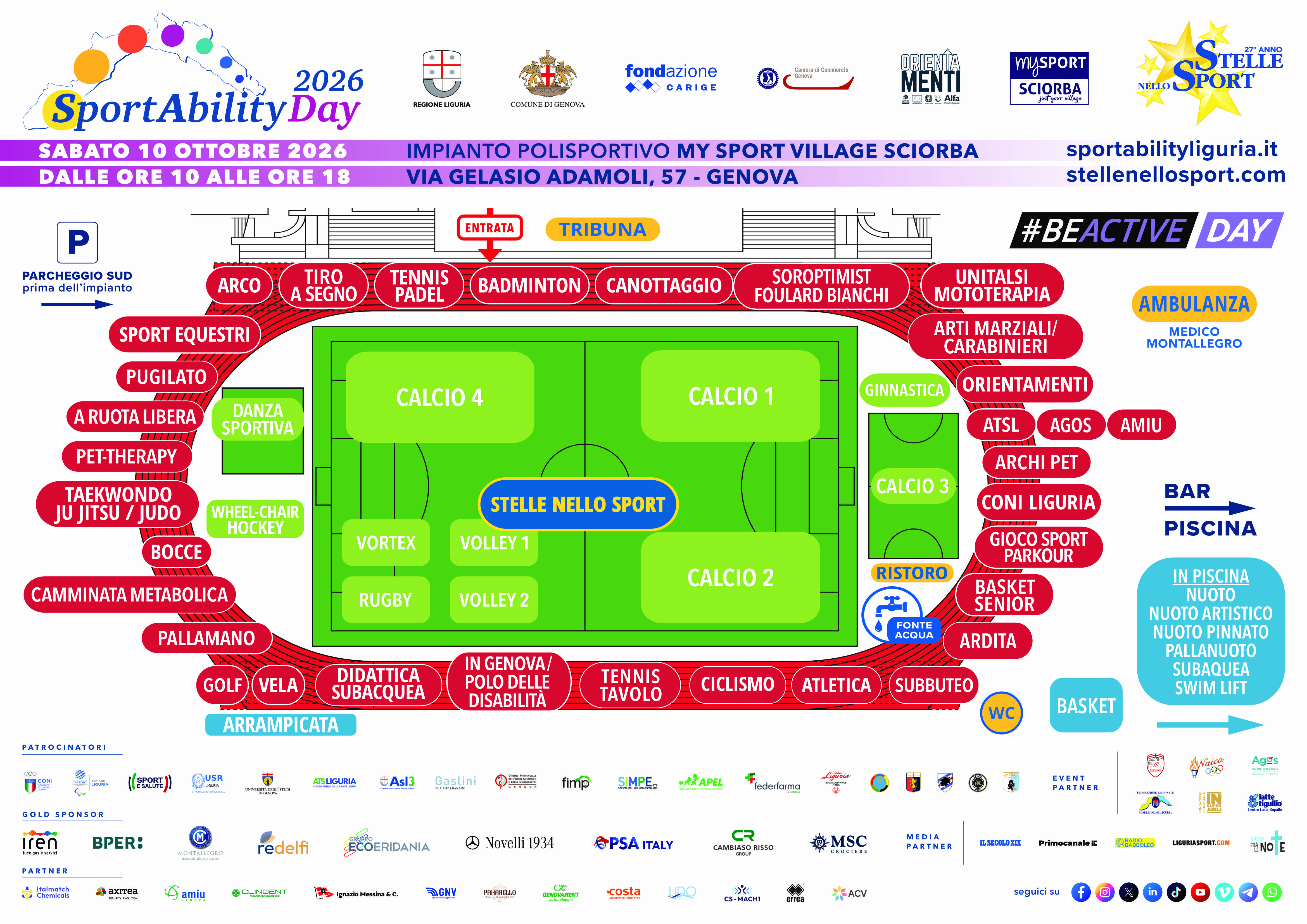 SportabilityDay 2026 mappa fronte