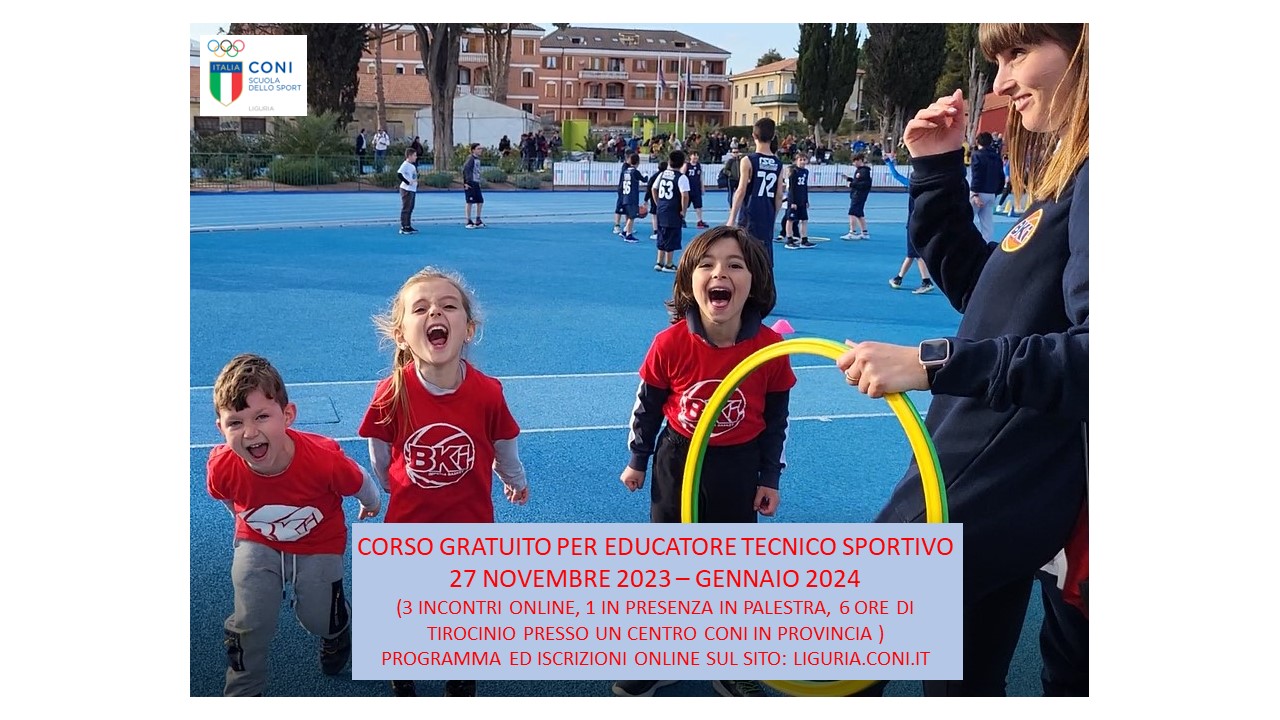 Corso gratuito per Educatore Tecnico Sportivo (ETS)