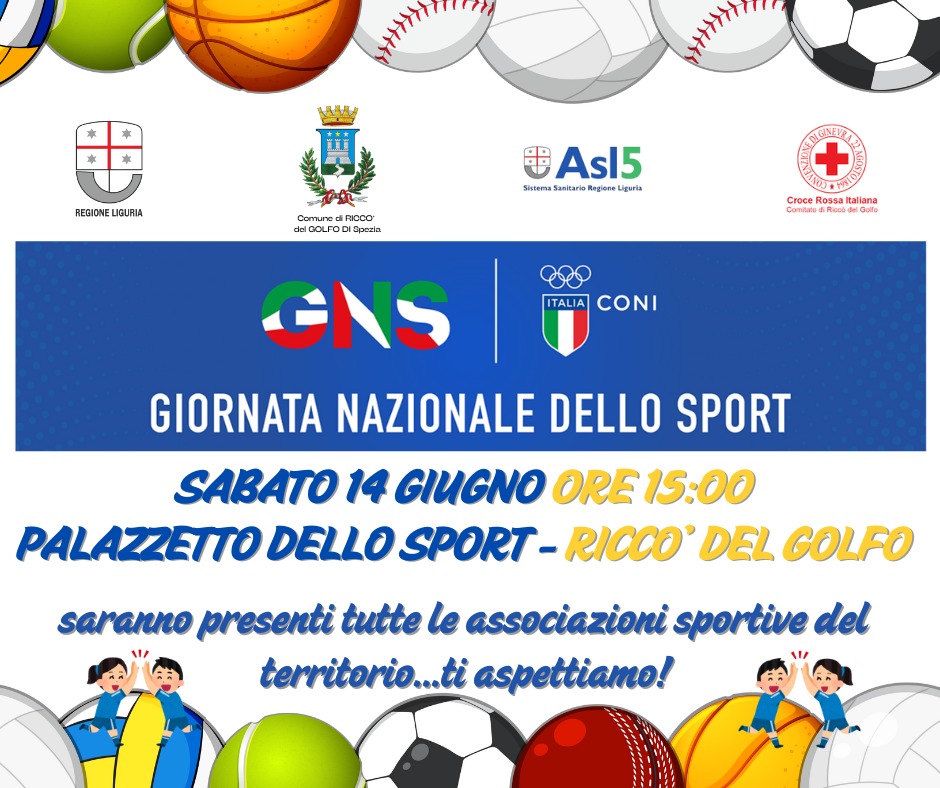 Giornata Nazionale dello Sport 2025 - Riccò del Golfo (La Spezia) 14 giugno
